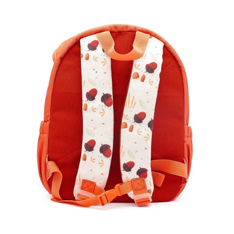 Zaino volpe per bambini in formato A4 realizzato in cotone